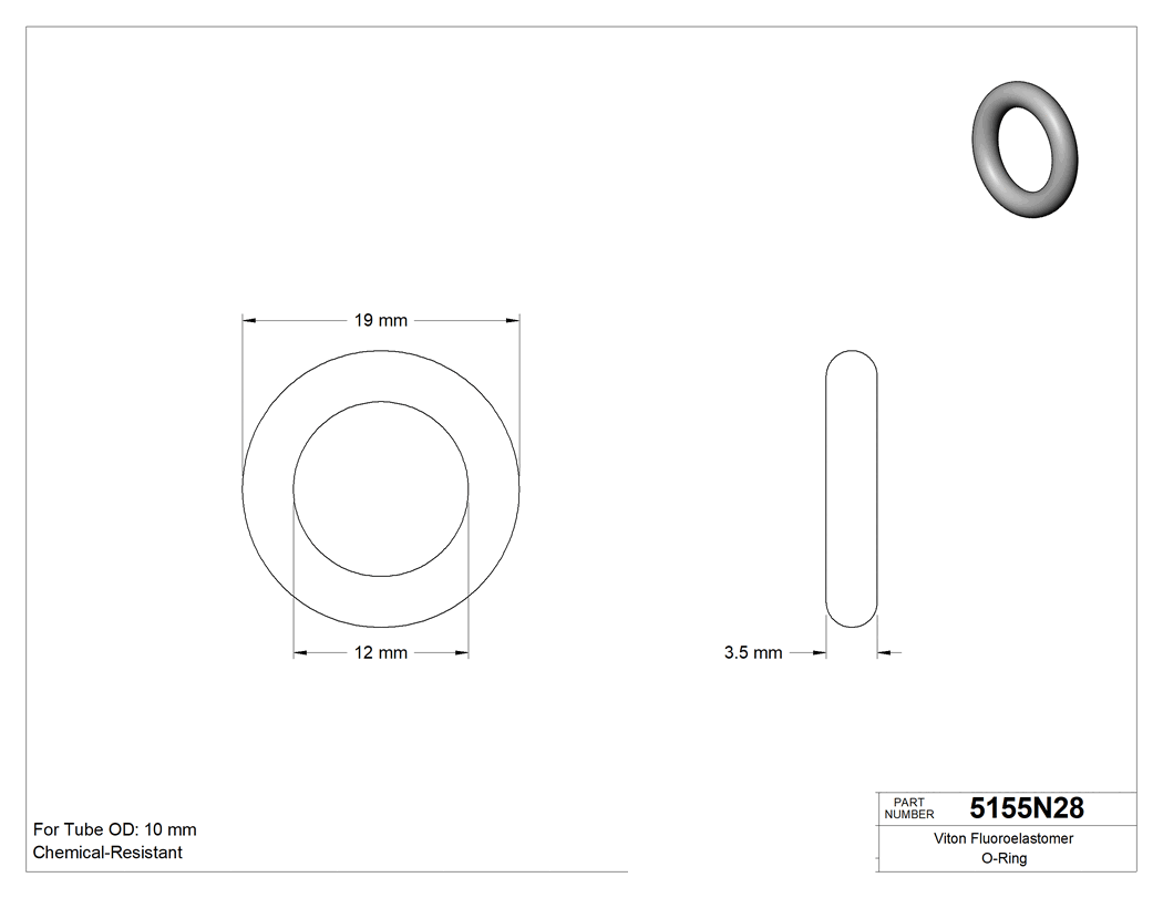 Technical drawing - 5155N28